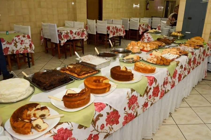 Hotel Novo Tamburi Santa Terezinha do Itaipu Zewnętrze zdjęcie